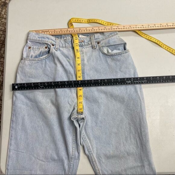 LEVI STRAUSS & CO. VINTAGE Light Washed Jeans 16551-0234 Size 10, USA Made 09/93 - Picture 3 of 13
